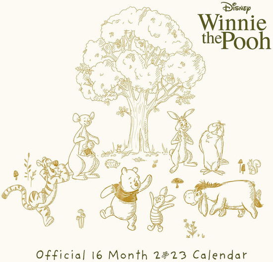 Winnie The Pooh 2023 Official Calendar - Disney - Produtos - PYRAMID - 9781847579799 - 27 de junho de 2022