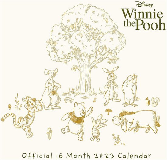Cover for Disney · Winnie The Pooh 2023 Official Calendar (Calendar) (2022)