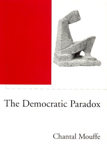 Cover for Chantal Mouffe · The Democratic Paradox (Pocketbok) (2000)