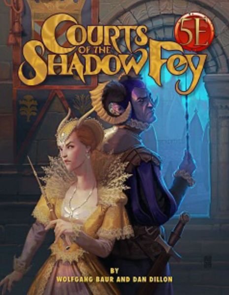 Cover for Wolfgang Baur · Courts of the Shadow Fey (5th Edition) (Paperback Bog) (2019)