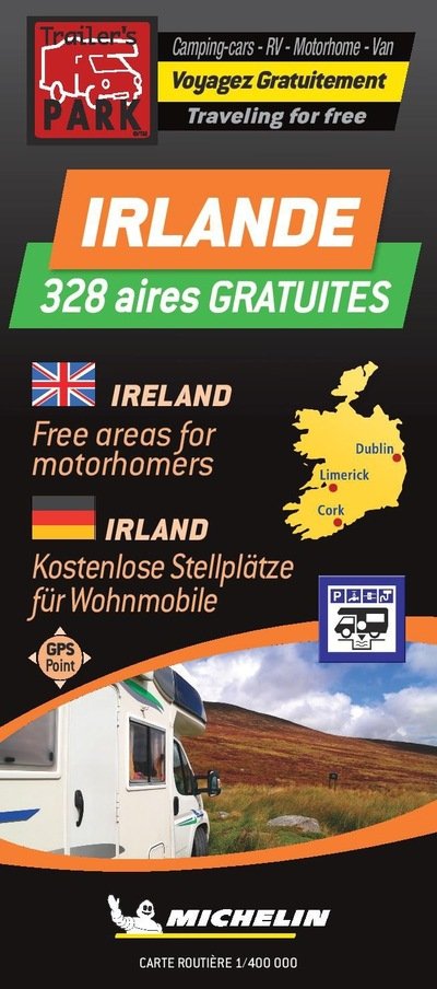 Cover for Michelin · Ireland - Motorhome Stopovers: Trailers Park Maps (Kort) (2020)