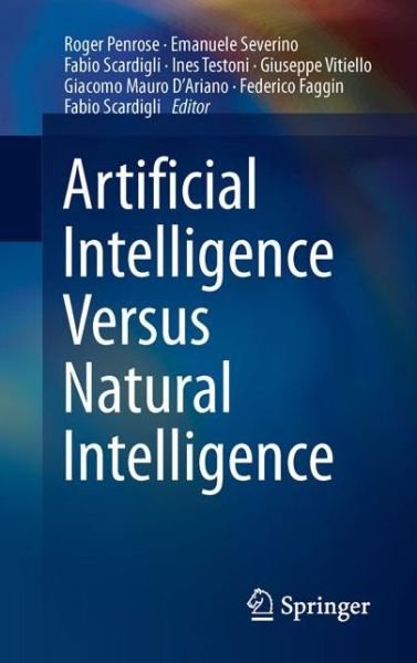 Cover for Roger Penrose · Artificial Intelligence Versus Natural Intelligence (Innbunden bok) [1st ed. 2022 edition] (2022)