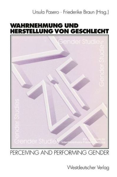 Cover for Karsten G Urban · Wahrnehmung und Herstellung von Geschlecht (Paperback Book) [1999 edition] (1999)