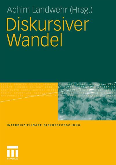 Cover for Achim Landwehr · Diskursiver Wandel (Paperback Book) [2010 edition] (2010)