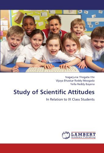 Cover for Yella Reddy Bayana · Study of Scientific Attitudes: in Relation to Ix Class Students (Paperback Bog) (2012)