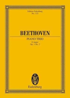 Cover for Ludwig Va Beethoven · Piano Trio No 2 G Major Op 12 (Paperback Book) (1981)
