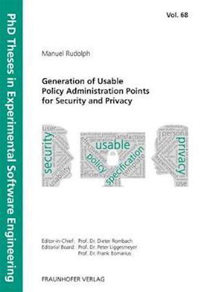 Generation of Usable Policy Adm - Rudolph - Boeken -  - 9783839615799 - 