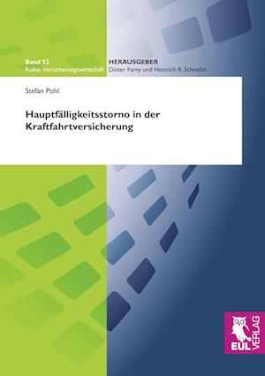 Cover for Stefan Pohl · Hauptfälligkeitsstorno in der Kraftfahrtversicherung (Paperback Book) (2009)