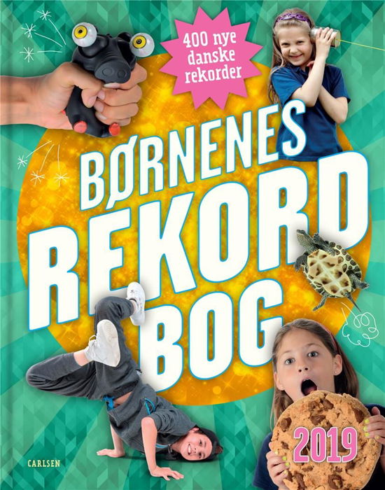 Børnenes rekordbog 2019 - Mikael Brøgger - Boeken - CARLSEN - 9788711699799 - 4 oktober 2018