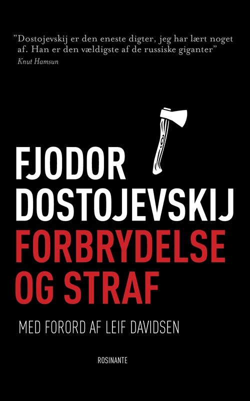 Rosinantes Klassikerserie: Forbrydelse og straf - Fjodor Dostojevskij - Bøger - Rosinante - 9788763814799 - June 3, 2010
