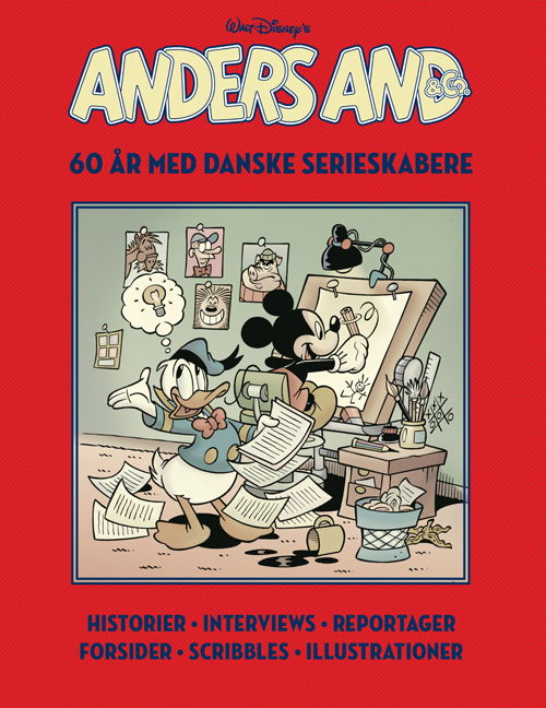 Anders And & Co - 60 år med danske serieskabere - Disney - Livros - Story House Egmont - 9788793840799 - 4 de abril de 2022