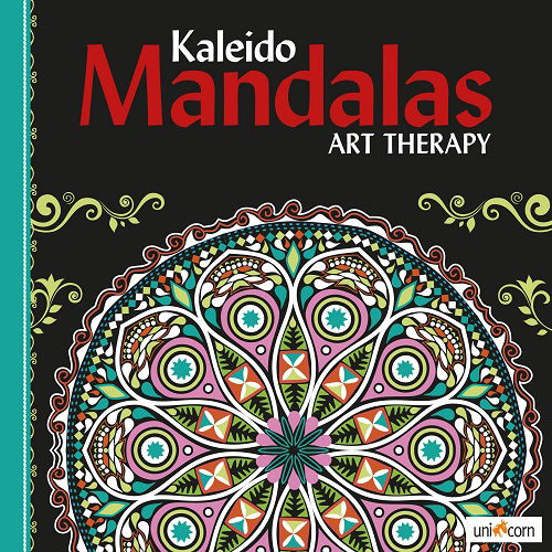 Cover for Kaleido Mandalas Art Therapy BLACK (Paperback Book) (2015)