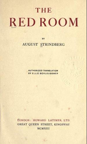 Cover for August Strindberg · The red room (ePUB) (2014)