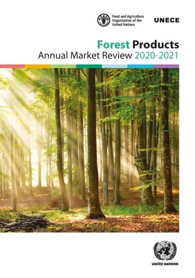 Cover for United Nations: Economic Commission for Europe · Forest products annual market review 2020-2021 (Paperback Book) (2022)