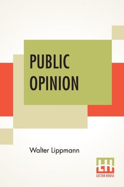 Cover for Walter Lippmann · Public Opinion (Pocketbok) (2019)