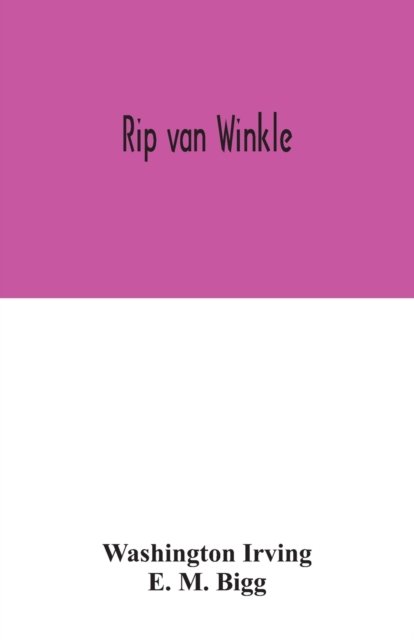 Cover for Washington Irving · Rip van Winkle (Paperback Bog) (2020)