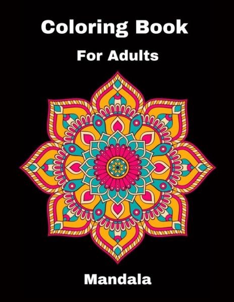 Cover for Maksudul Hasan · Mandalas coloring book for Adult (Paperback Book) (2020)