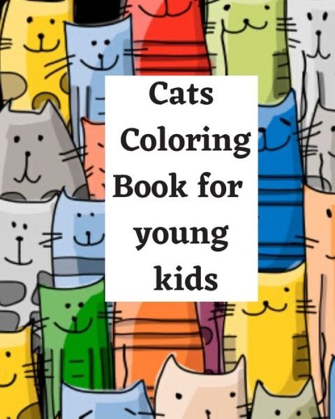 Cover for Zak Didi · Cats Coloring Book (Paperback Book) (2020)