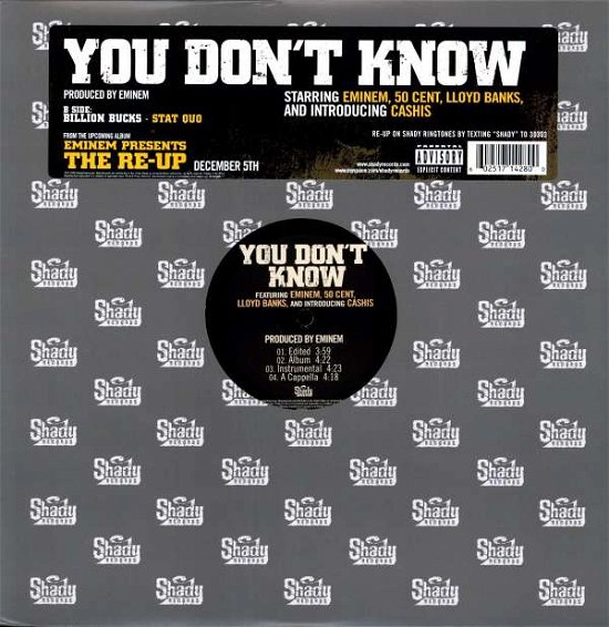 Cover for Eminem · You Don't Know (12&quot;) (2006)