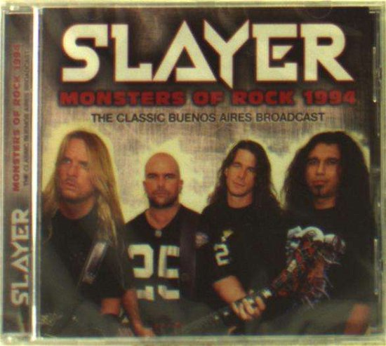 Cover for Slayer · Monsters Of Rock 1994 (CD) (2018)