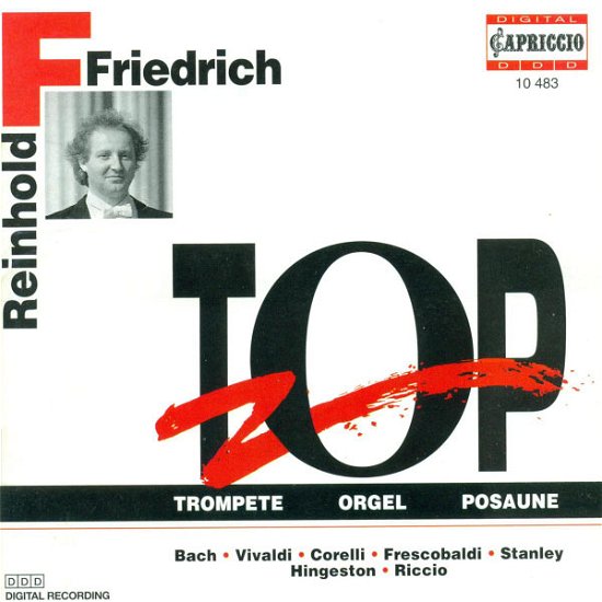 Trumpet-organ-trombone - Reinhold Friedrich - Musik - CAP - 0845221000800 - 16. april 1995