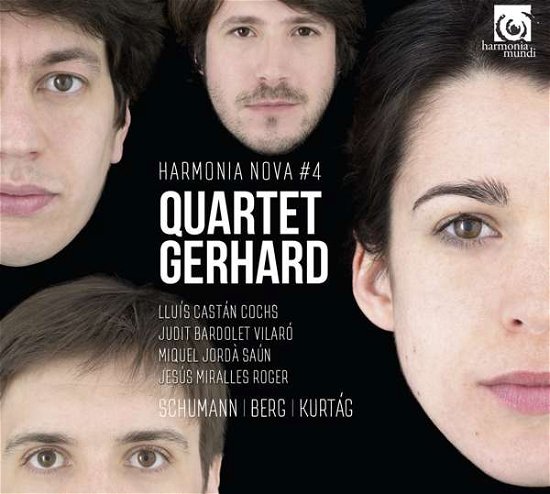 Quartet Gerhard · Harmonia Nova 4: Schumann / Berg / Kurtag (CD) (2017)