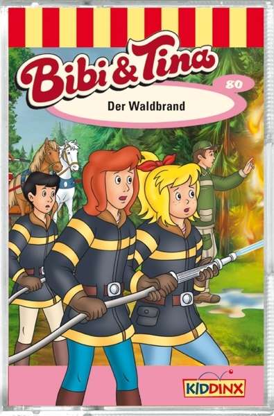 Cover for Bibi Und Tina · Bibi &amp; Tina.80 Waldbrand,Cass. (Book) (2015)