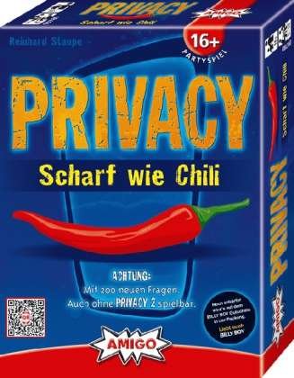 Cover for Privacy - Scharf wie Chili MBE3 · Privacy (Spiel),Scharf wie Chili.00780 (Bog) (2018)