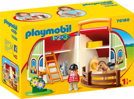 Playmobil - Playmobil 70180 Mijn Meeneem Manege - Playmobil - Gadżety - Playmobil - 4008789701800 - 2020