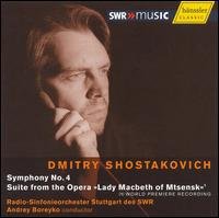 Cover for Shostakovich / Swr Radio Sym Stuggart / Boreyko · Symphony 4 (CD) (2007)