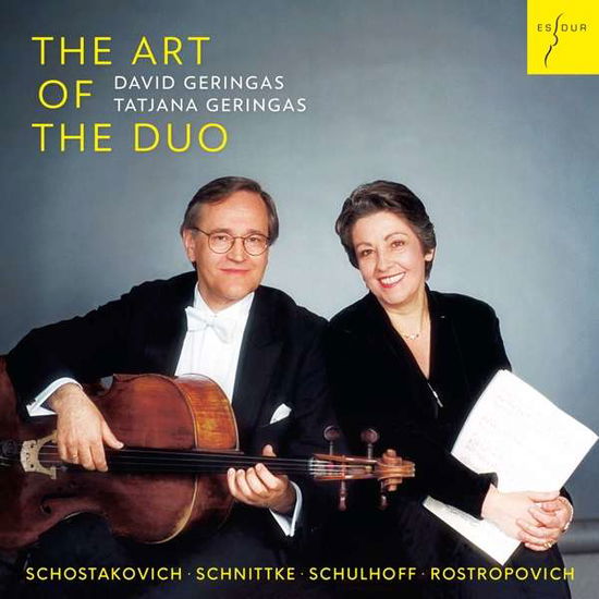 Cover for David Geringas &amp; Tatjana Geringas · The Art Of The Duo (CD) (2021)