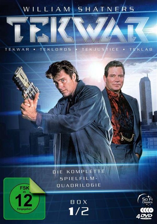 Cover for Shatner,william / Evigan,gre · Tekwar-box 1/2: Alle Vier Sp (DVD) (2014)