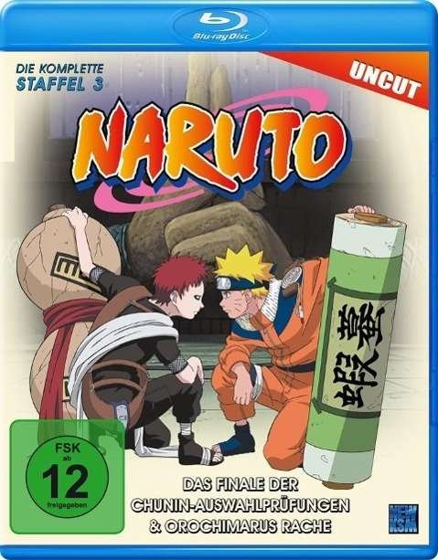 Cover for N/a · Naruto - Die Komplette St. 3 - Uncut (Blu-ray) (2014)