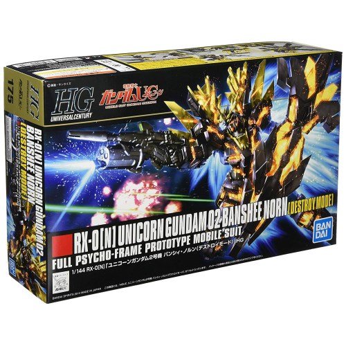 Hg Unicorn Gundam 02 Banshee Norn (Destroy Mode) (Gundam Unicorn) - Bandai Hobby - Merchandise -  - 4573102587800 - February 3, 2020