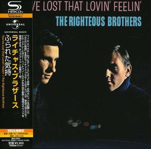 You've Lost That Lovin' Feeling - Righteous Brothers - Musik - UNIVERSAL - 4988005699800 - 28. marts 2012