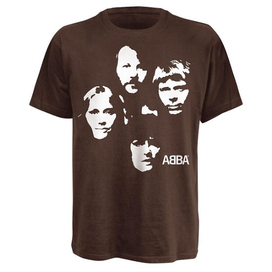 Cover for Abba · M/faces Brown Ts (Bekleidung) [size M] (2009)