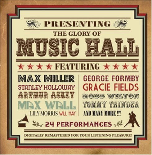Cover for Glory of the Music Hall / Vari (CD) (1901)