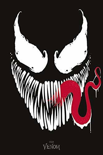 spiderman venom face drawing - Clip Art Library