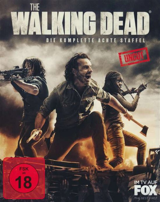 Cover for Norman Reedus,melissa Mcbride,andrew Lincoln · The Walking Dead-staffel 8 (Blu-ray) (2019)