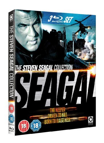 Cover for Seagal Triple · Steven Seagal - Driven To Kill / The Keeper / Born To Raise Hell (Blu-ray) (2010)