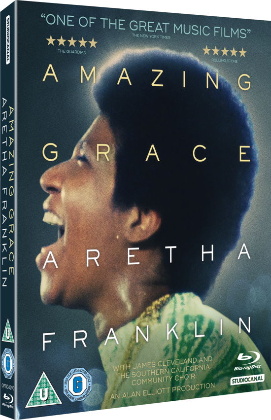 Amazing Grace - Aretha Franklin - Elokuva - S.CAN - 5055201842800 - maanantai 2. syyskuuta 2019