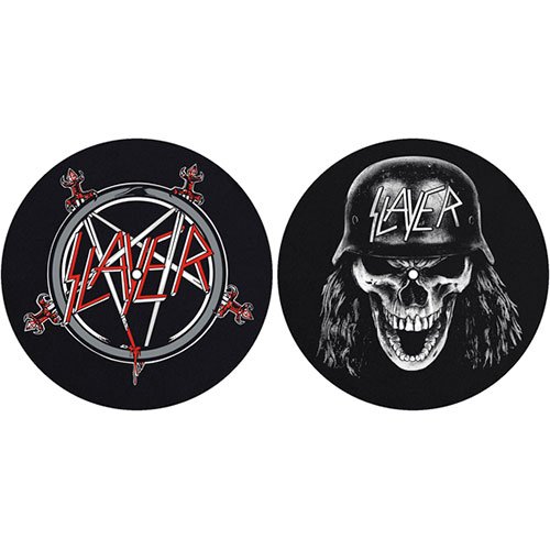 Pentagram & Wehrmacht SLIPMATS - Slayer - Merchandise - ROCK OFF - 5055339776800 - 