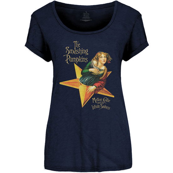 The Smashing Pumpkins Ladies T-Shirt: Mellon Collie - Smashing Pumpkins - The - Merchandise -  - 5055979952800 - 