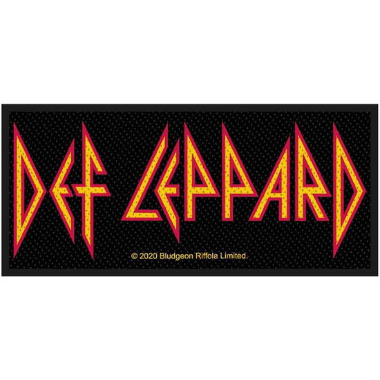 Def Leppard Standard Woven Patch: Logo - Def Leppard - Mercancía -  - 5056365709800 - 