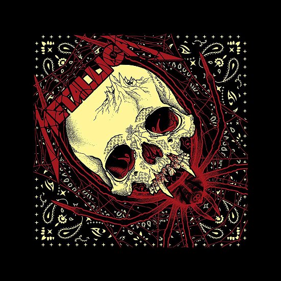 Cover for Metallica · Metallica Unisex Bandana: Spider Skull (MERCH) [Black - Unisex edition]