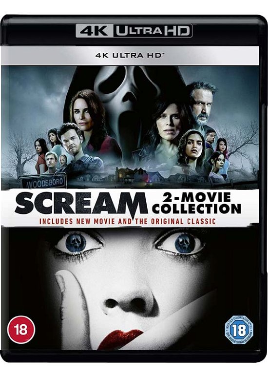 Cover for Fox · Scream (1996) / Scream (2022) 4K Ultra Hd [Edizione: Regno Unito] (Blu-ray) (2022)
