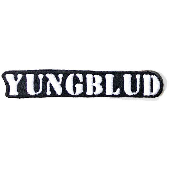 Yungblud Standard Woven Patch: Stencil Logo - Yungblud - Merchandise -  - 5056561000800 - 