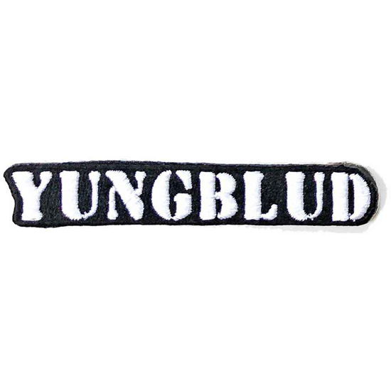 Yungblud Standard Woven Patch: Stencil Logo - Yungblud - Marchandise -  - 5056561000800 - 