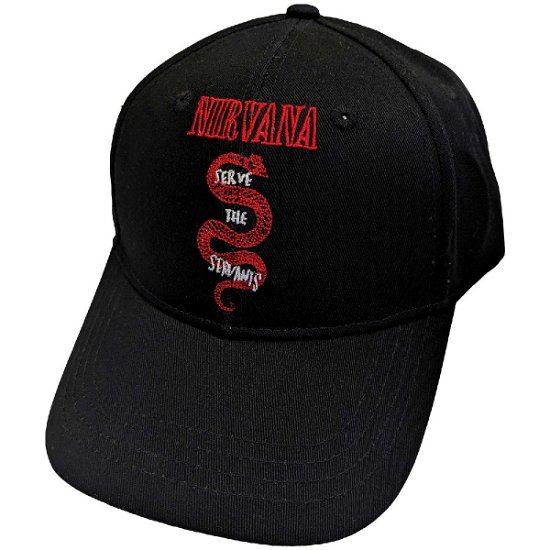 Nirvana Unisex Baseball Cap: Serve The Servants - Nirvana - Koopwaar -  - 5056561068800 - 