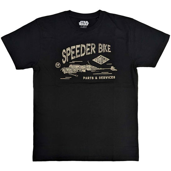 Star Wars Unisex T-Shirt: Speeder Bike - Star Wars - Merchandise -  - 5056561097800 - September 5, 2023